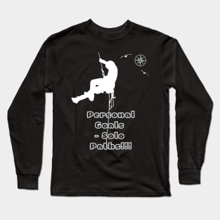 Personal Goals, Solo Paths Long Sleeve T-Shirt